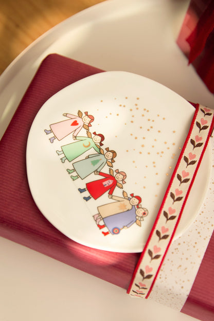 Himmlische Schwestern kleiner Teller New Edition 10 von Räder Design – Ø 14 cm
