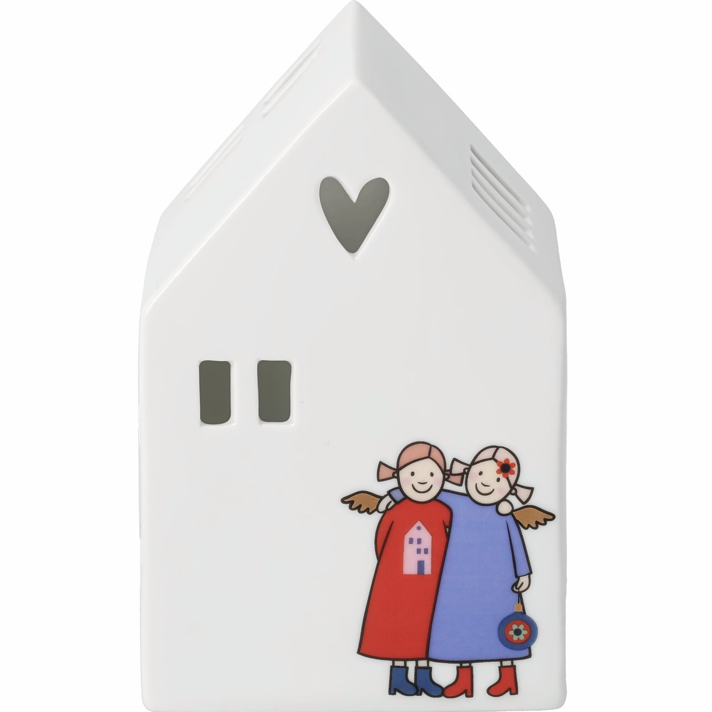 Himmlische Schwestern LED Lichthaus Edition 10 von räder Design – Porzellanhaus mit Timer