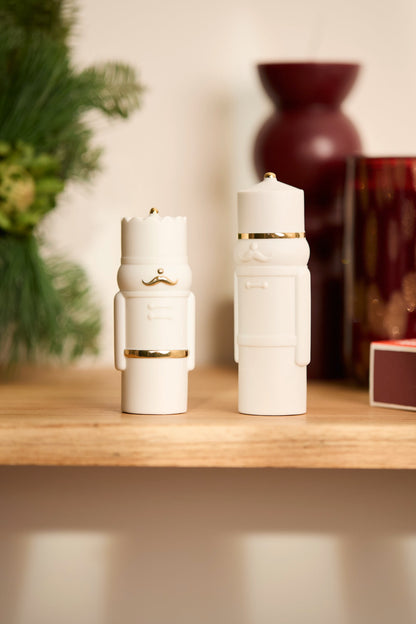 Nussknacker Figuren Set von räder design – 2 dekorative Weihnachtsfiguren aus Porzellan