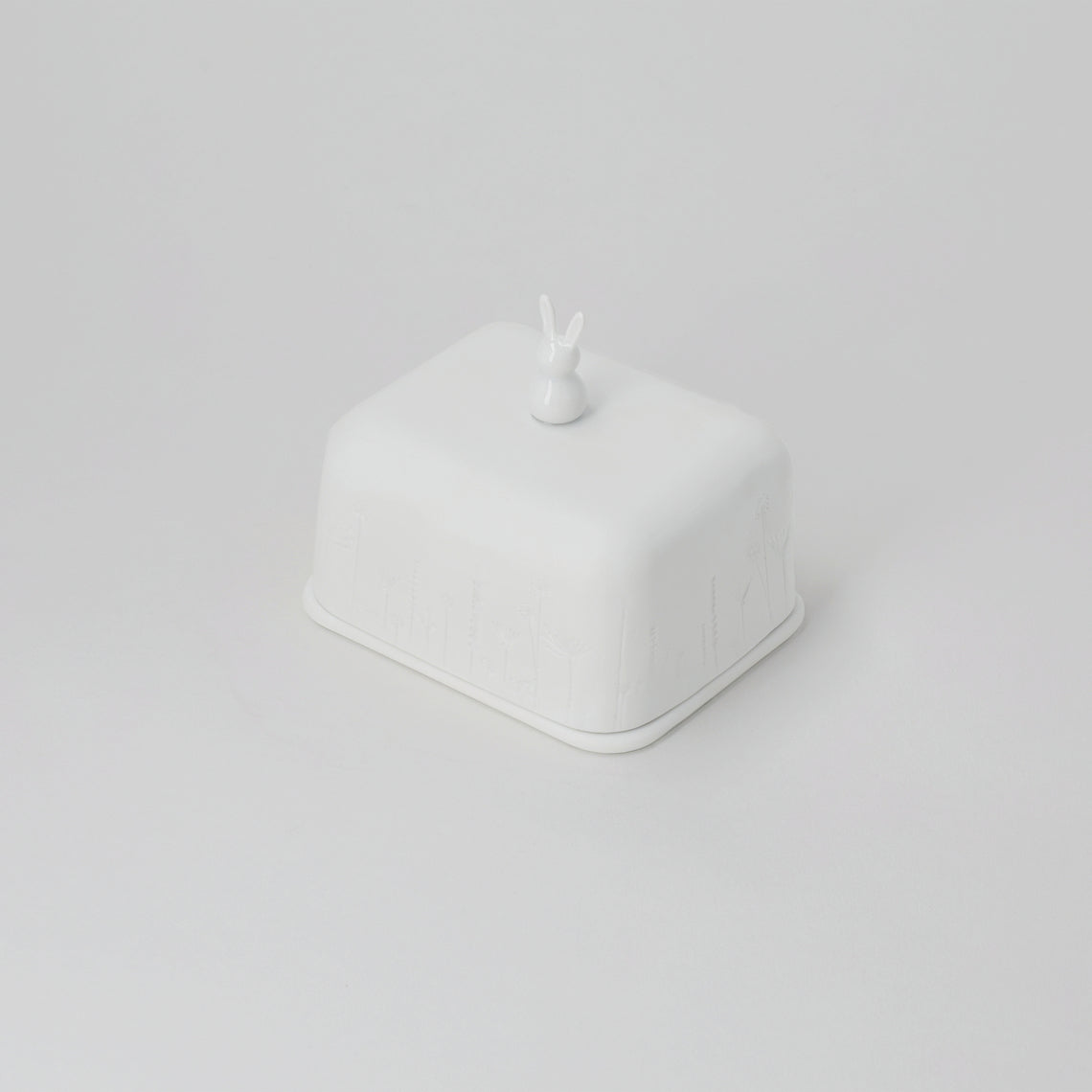 Butterdose Osterwiese originelle Butterdose Ostern Hase von räder design 11x9x9,8cm