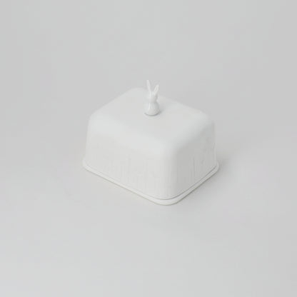 Butterdose Osterwiese originelle Butterdose Ostern Hase von räder design 11x9x9,8cm