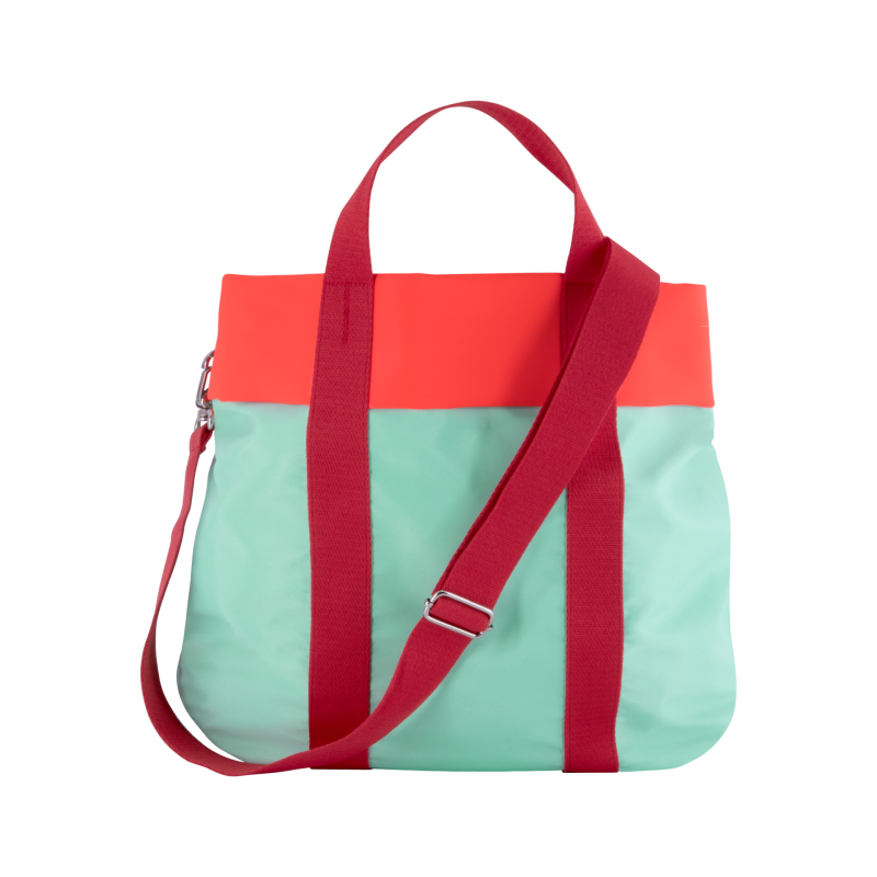 Remember Tragetasche Nelly Carry Bag Retro Tasche Farbenfroh turquoise