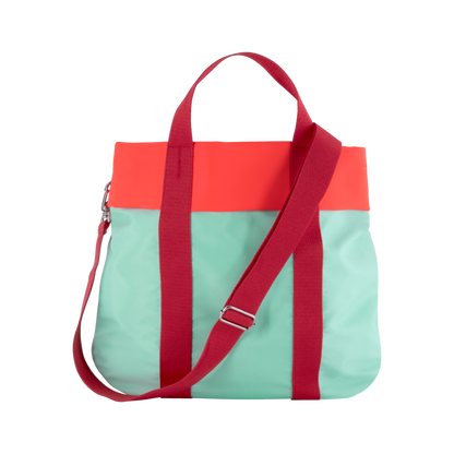 Remember Tragetasche Nelly Carry Bag Retro Tasche Farbenfroh turquoise