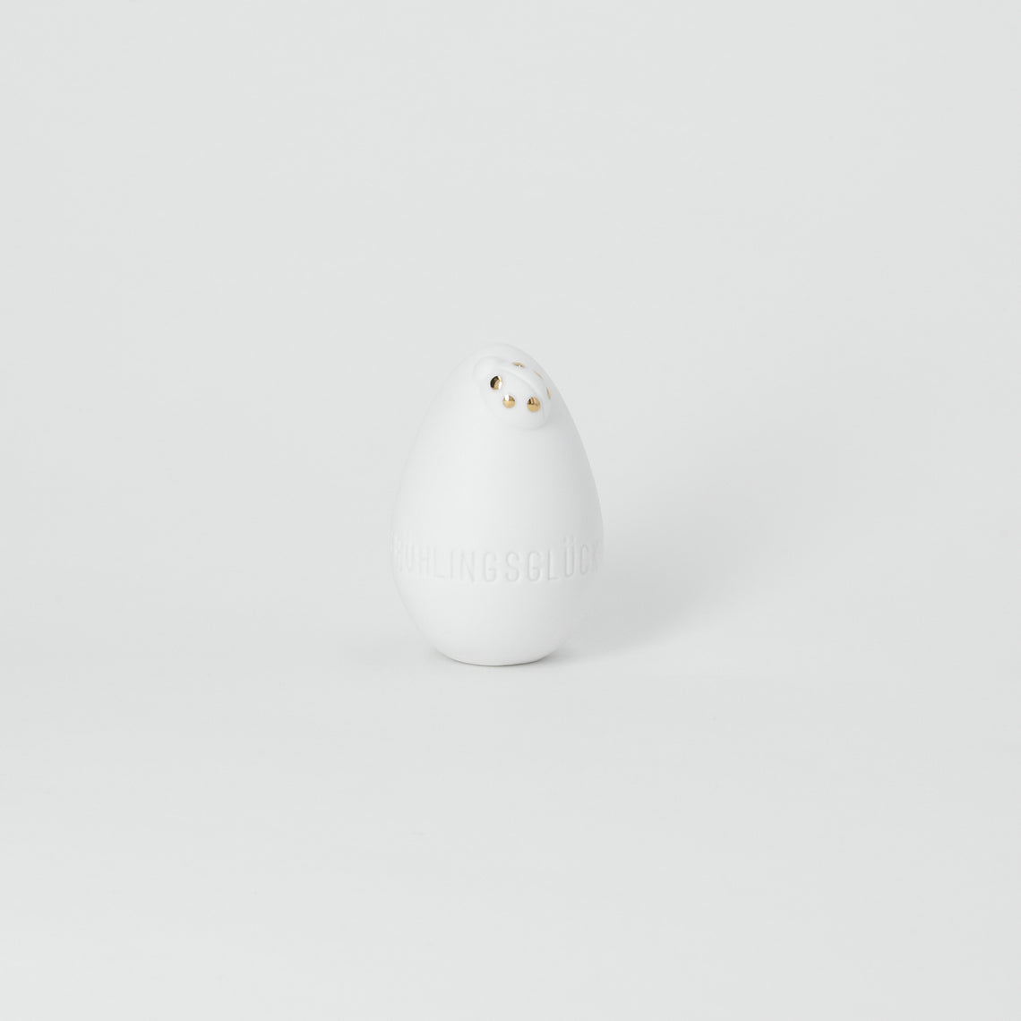 Porzellanei Frühlingsglück Ei aus Porzellan Osterdekoration Ostern Frühjahr von räder design H.6,5cm D.4,5cm