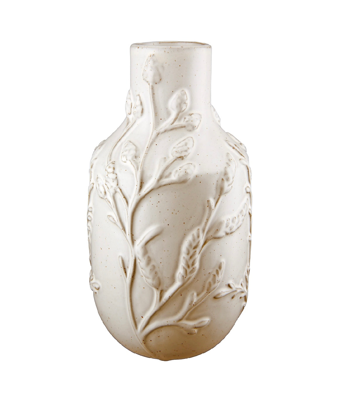 Vase aus Keramik mit Blumenmuster 18 cm von Gilde