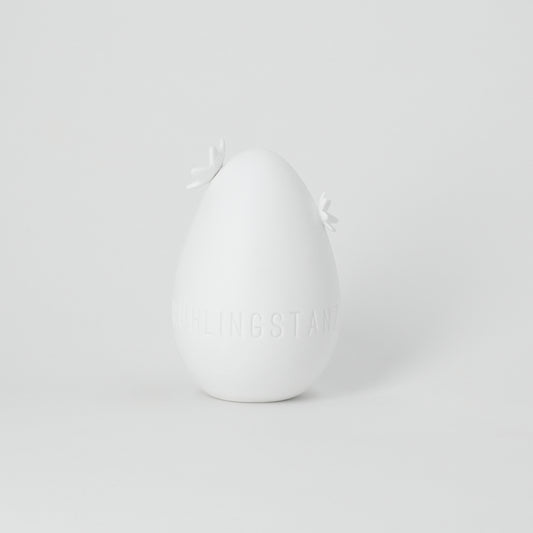 Porzellanei Frühlingstanz Porzellan Ei Moderne Oster deko Frühjahr von räder design H.11cm D.7,6cm