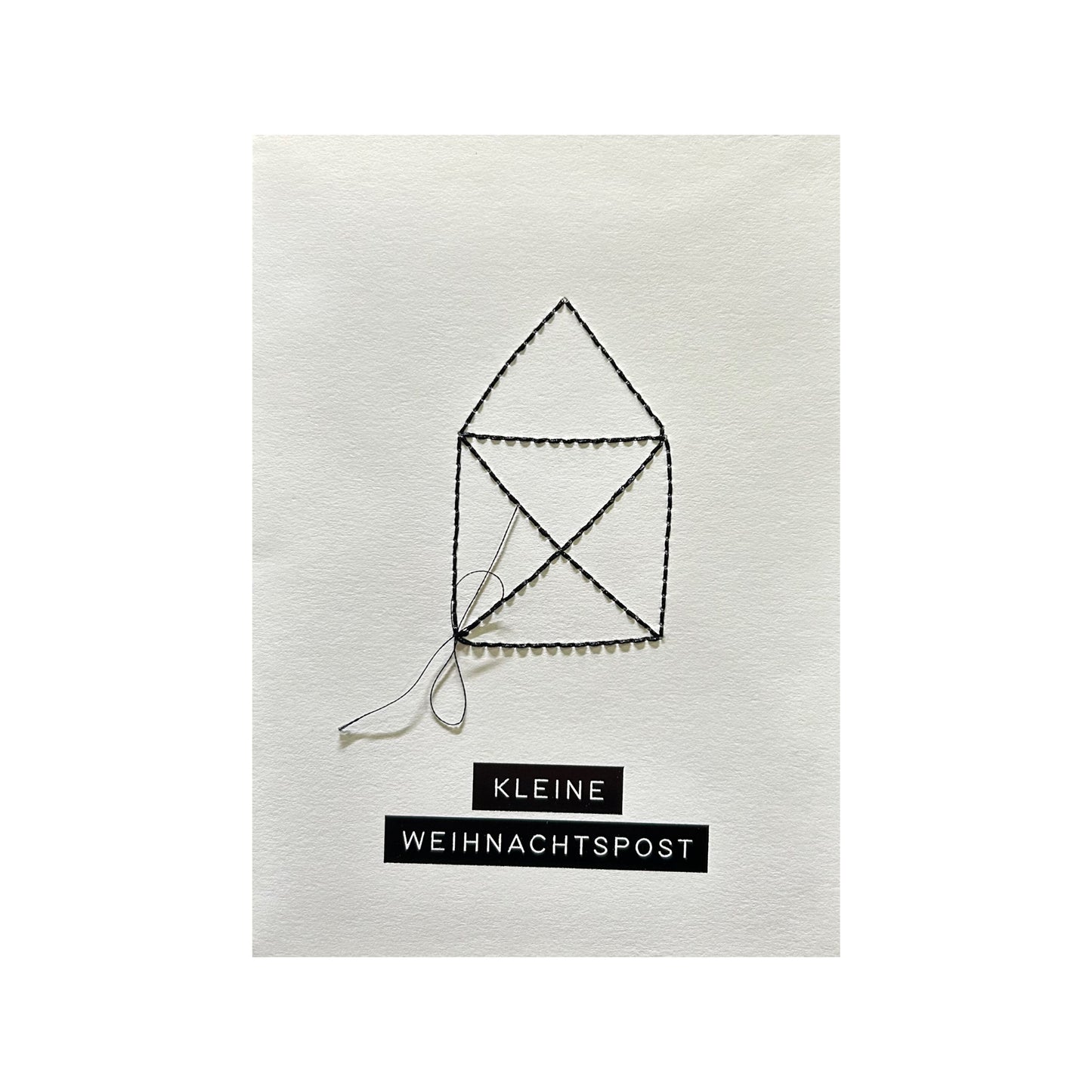 Weihnachtskarte Kleine Weihnachtspost von räder design