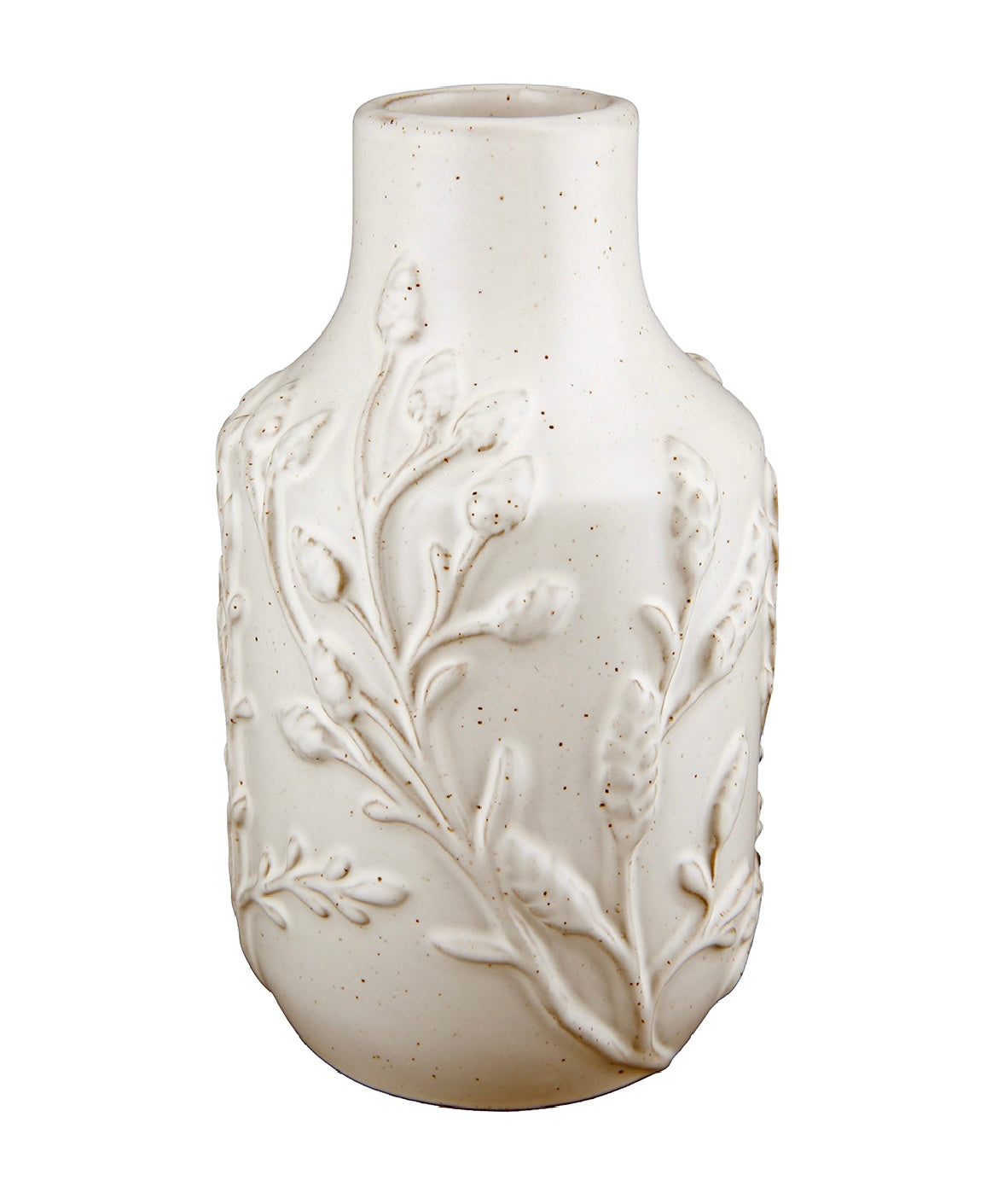 Vase aus Keramik mit Blumenmuster 14 cm hoch von Gilde