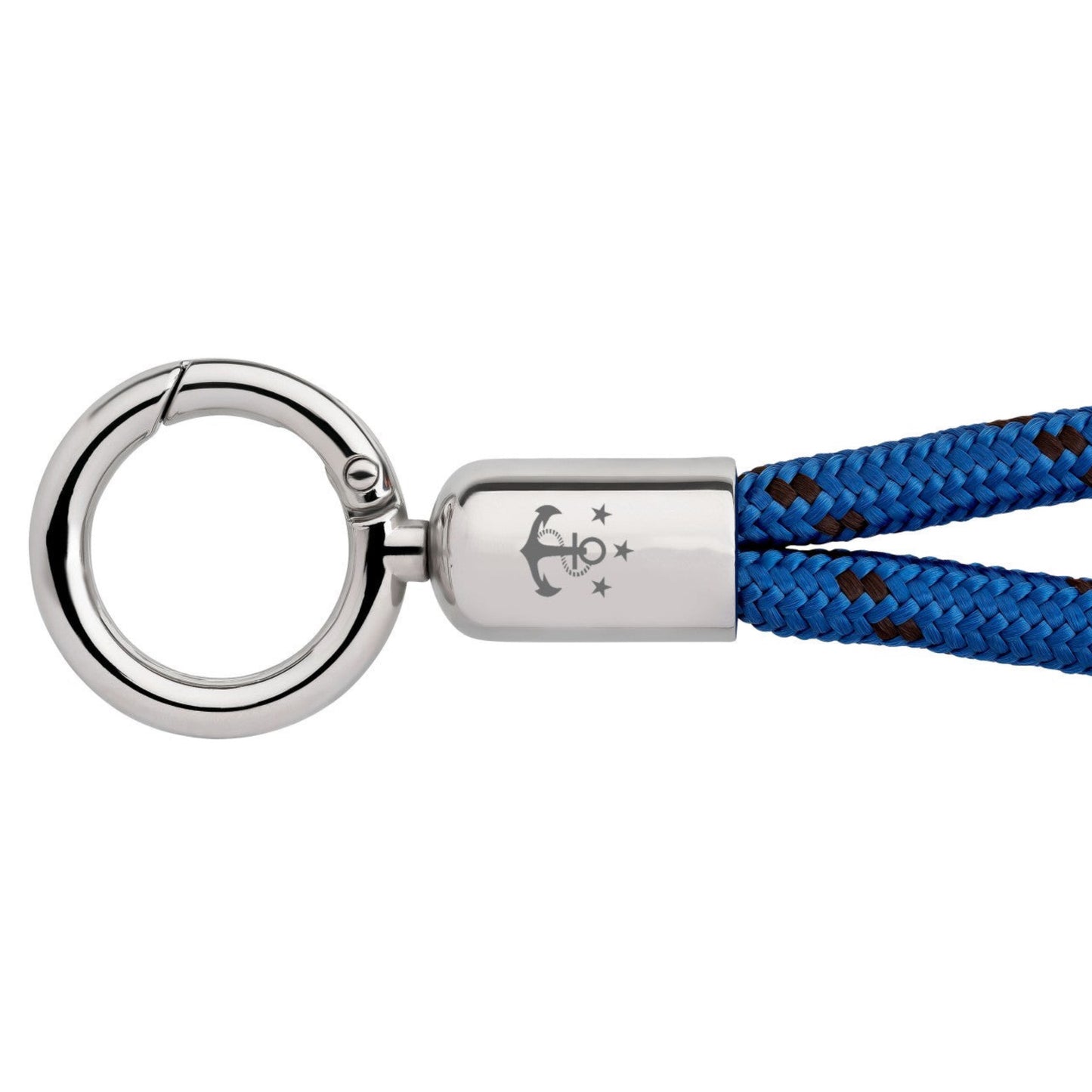 Schlüsselband Skipper (Ø 6MM) S, Tampen BLAU-BRAUN von 17;30 Hamburg
