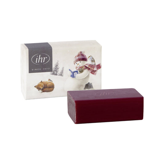 Seifenstück aus Schafsmilch "Winterzauber" von ihr - Geschenkidee