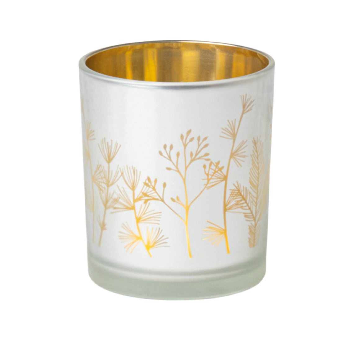 Teelichthalter aus Glas "Winterzauber, Zweige" von räder design - Weihnachten Weihnachtsdekoration