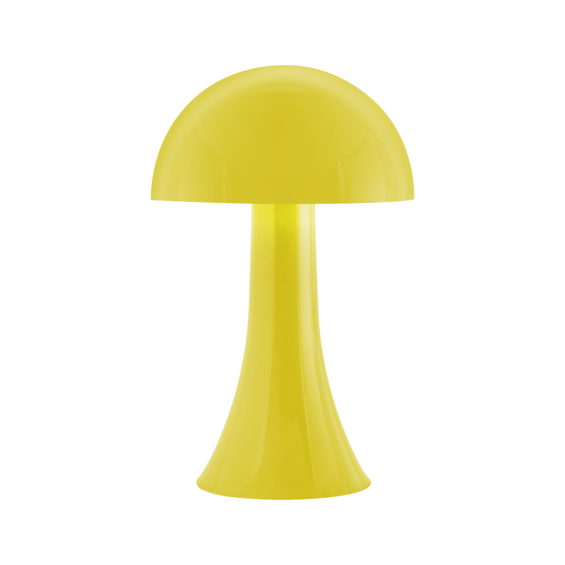 Mini-Leuchte Filou Yellow von Remember Retro 80er Jahre LED Tischlampe in gelb