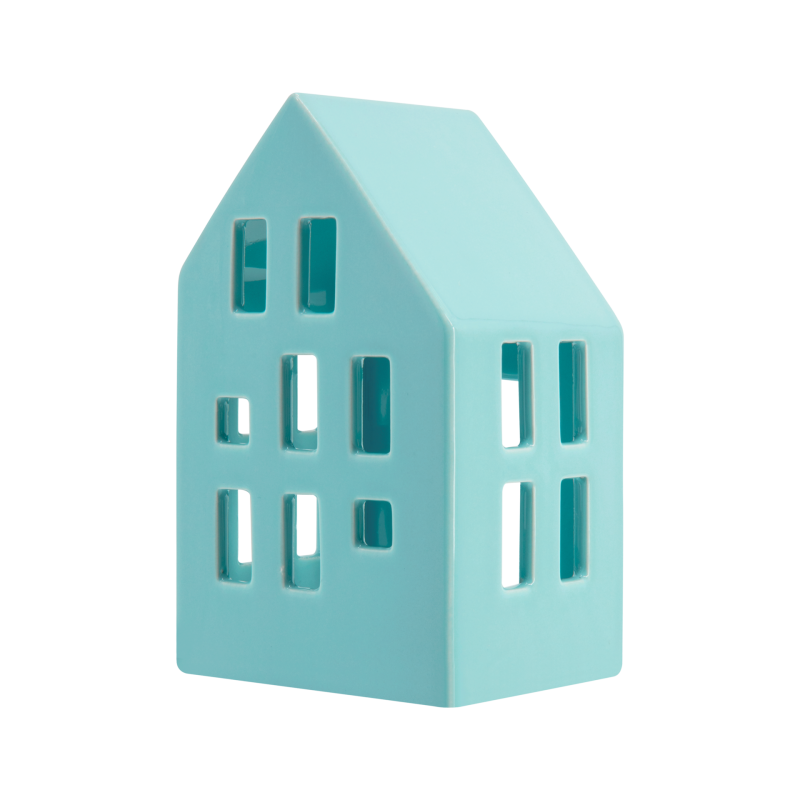 Teelichthaus Nyhavn Blue von Remember