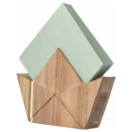 Serviettenhalter aus Holz Bootform von räder design - maritime Dekoration
