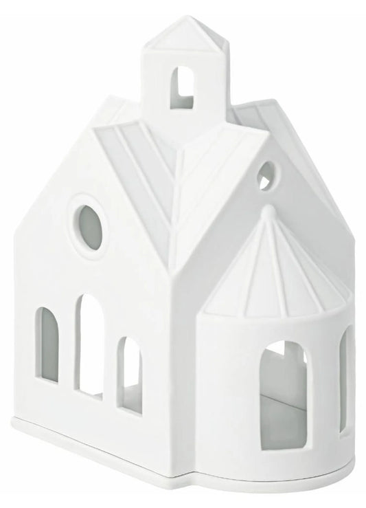 Lichthaus Bergkapelle von räder design – Stimmungsvolle Porzellankapelle für festliche Lichtmomente