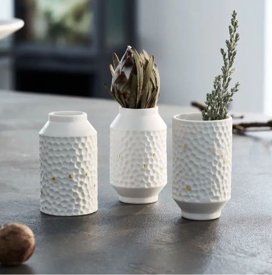 Mini-Vasen aus Porzellan 3er-Set "Sternbilder" von räder design - Weihnachten Weihnachtsdekoration