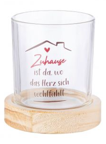 Windlicht "Zuhause" von Gilde