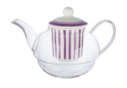 Teekanne mit Tasse und Untertasse  aus Porzellan "Best friends" von Gilde