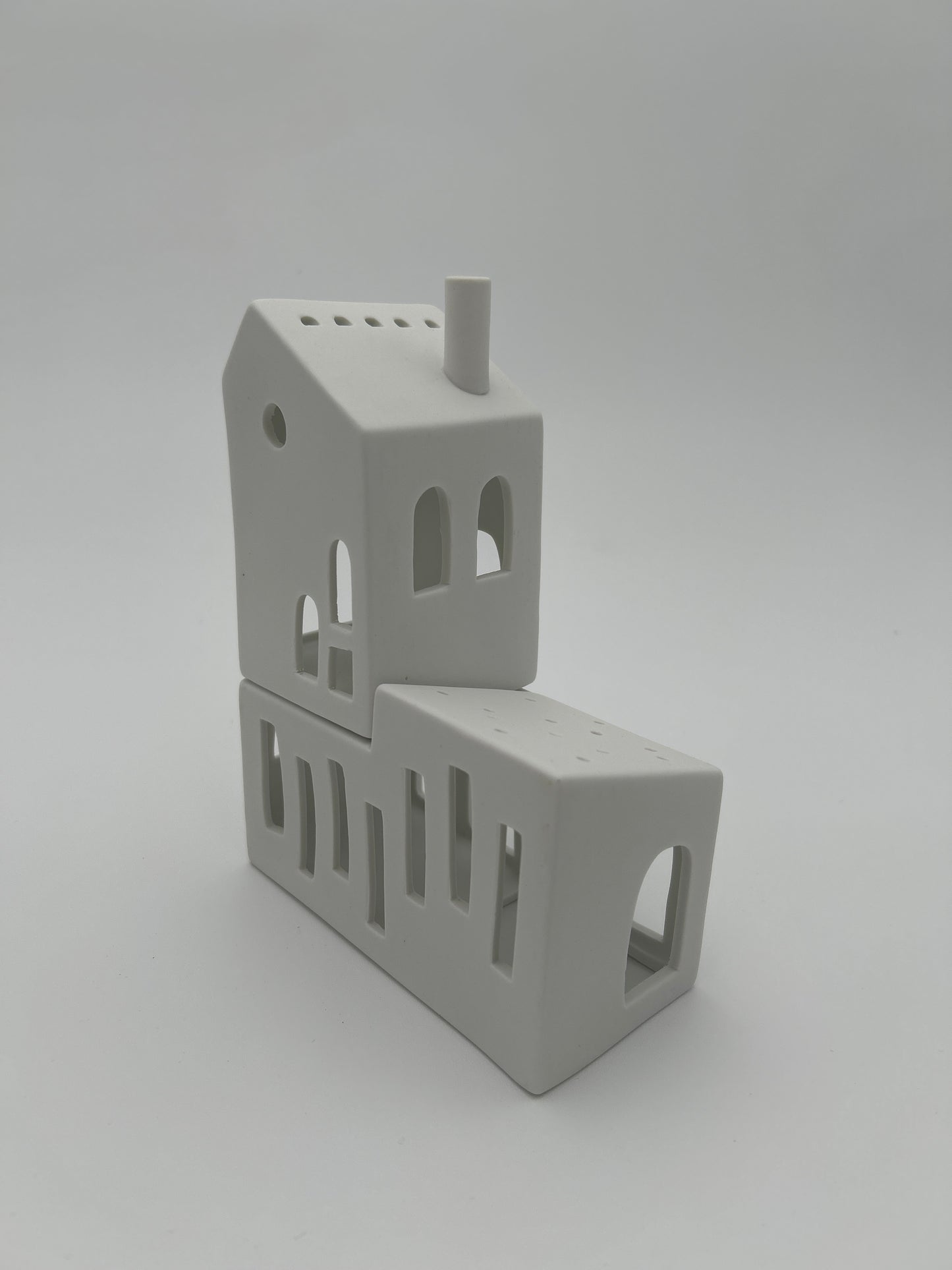 Stapelhaus der Bögen räder design Haus Häuser Lichthaus Neuheit 2026 12,6x6,2x17,6cm Porzellanhaus