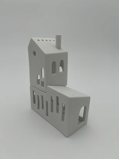 Stapelhaus der Bögen räder design Haus Häuser Lichthaus Neuheit 2026 12,6x6,2x17,6cm Porzellanhaus