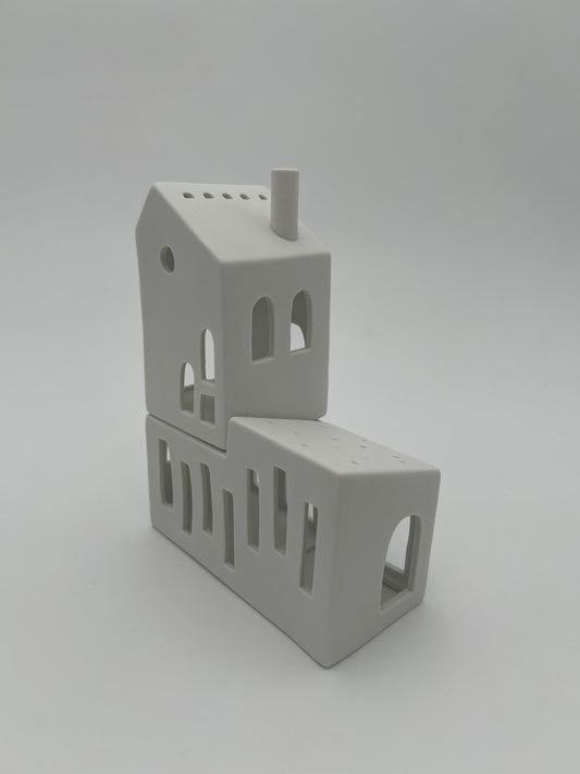 Stapelhaus der Bögen räder design Haus Häuser Lichthaus Neuheit 2026 12,6x6,2x17,6cm Porzellanhaus