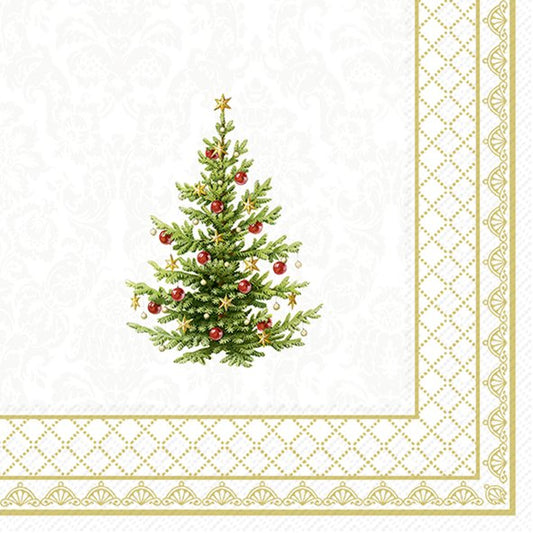 Cocktailservietten 25x25 cm "Weihnachtsbaum/Christmas Tree" von ihr - Weihnachten Weihnachtsdekoration