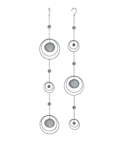 Girlande "Vogelbaum" aus Metall 93 cm von Gilde