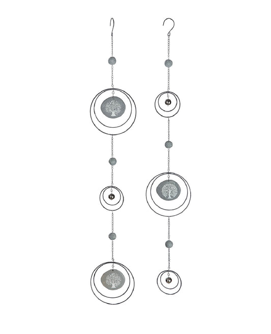 Girlande "Vogelbaum" aus Metall 93 cm von Gilde