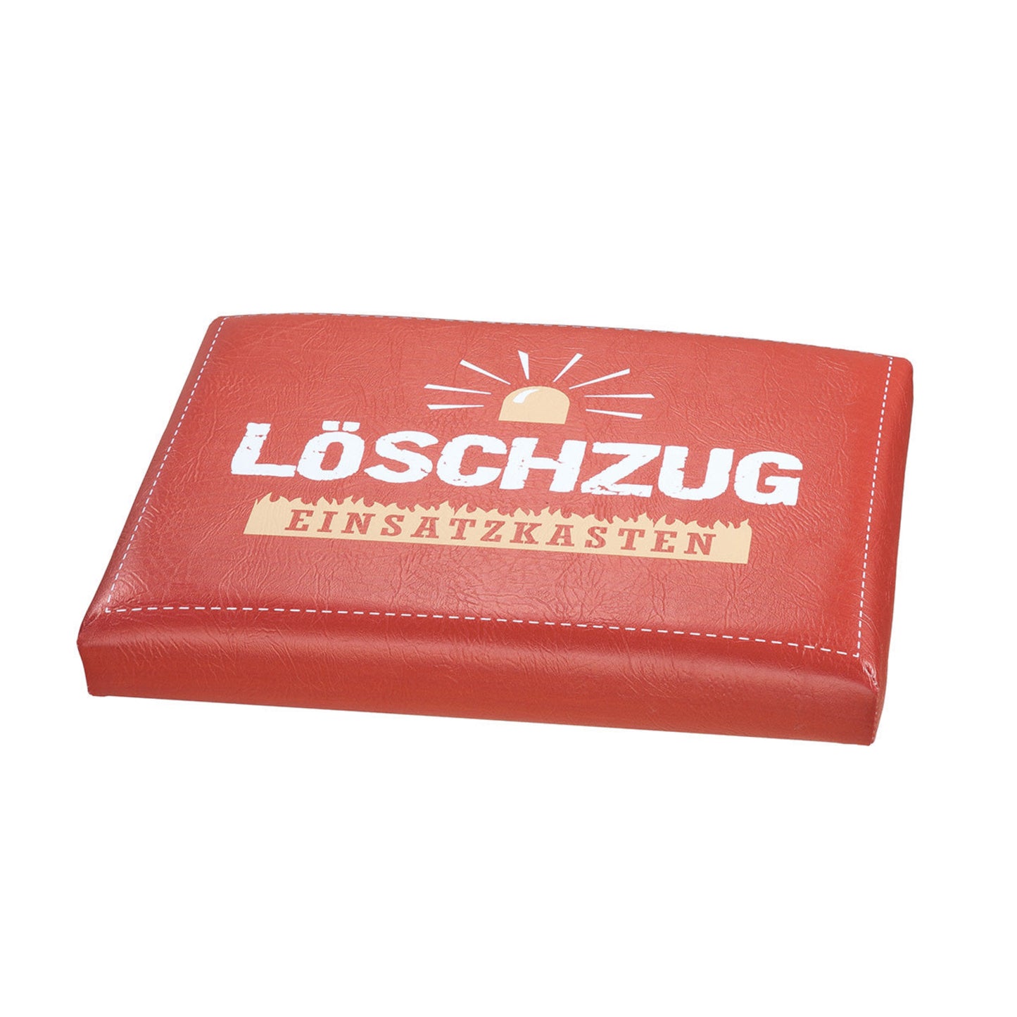 Sitzpolster für Getränkekisten "Löschzug" von Gilde für Bierkisten ideal für Feuerwehr Freunde Bier Polster Getränke Feuerwehrmann Feuerwehrfrau