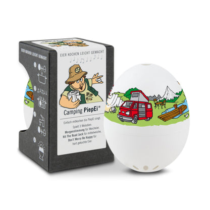 Camping PiepEi von Brainstream - Eieruhr mit Musik Geschenkidee