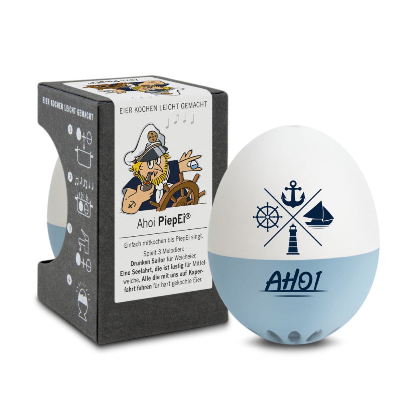 Ahoi PiepEi von Brainstream - Maritimes Nordisches PiepEi als lustiges Highlight in der Küche