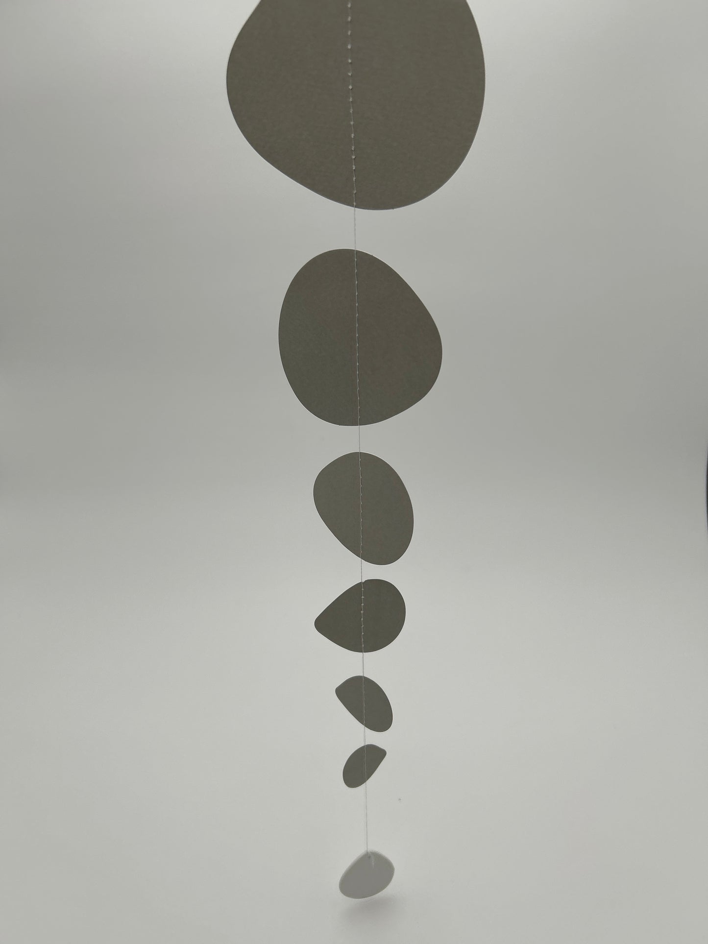 Papierkette Steingarten Girlande Neuheit von räder design Steinkette 80cm lang