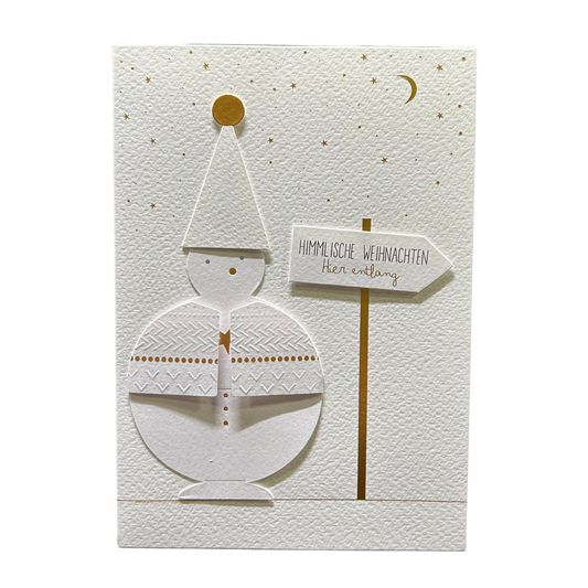Weihnachtskarte Himmlische Weihnachten von räder design