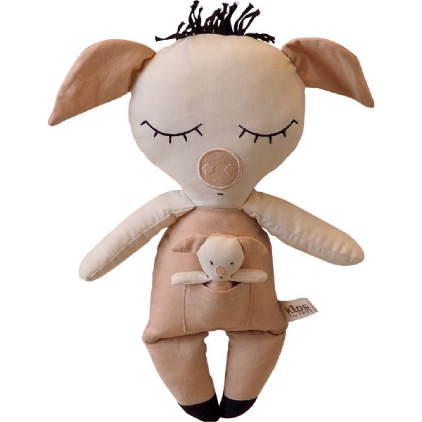 Puppe " Schwein mit Baby " von KIDS by FRIIS (danish Design) Kuscheltier Exclusiv Dänemark Geschenkidee