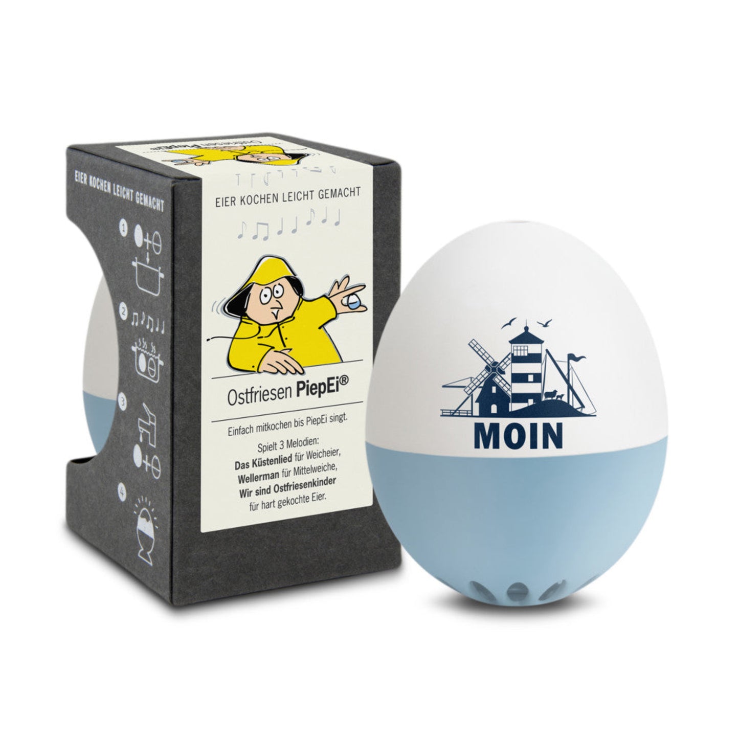 Ostfriesen PiepEi - Moin von Brainstream - Das lustige Eierkochen in Ostfriesland mit Musik