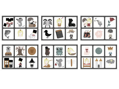 Bilderlotto " Märchen " von KIDS by FRIIS (danish Design) Dänisch