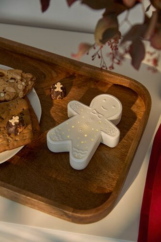 LED Lebkuchenmann räder design – Festliche Lichtdekoration für die Weihnachtszeit