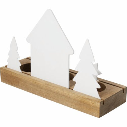 Lichtobjekt Lebkuchendorf von räder design Maße: 20x7x13,7 cm  Winterdeko