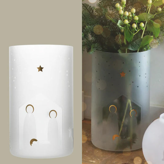 Weihnachtswindlicht Krippe Windlicht Weihanchten Krippe von räder design Adventszeit