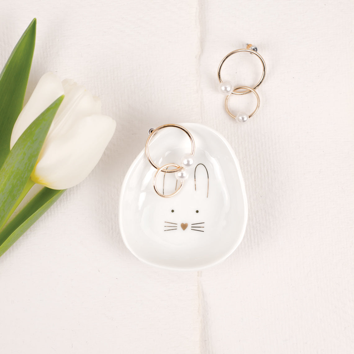 Tellerchen Hasengesicht von räder design - Osterporzellan