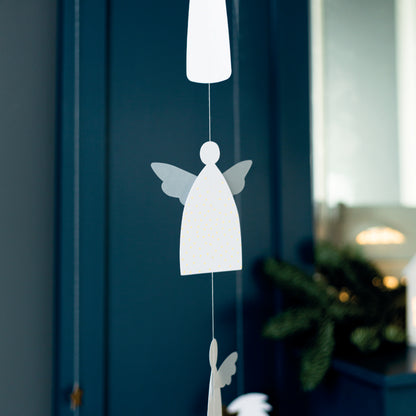 Girlande aus Papier 90cm " Engelskette " von räder design - Weihnachten Weihnachtsdekoration