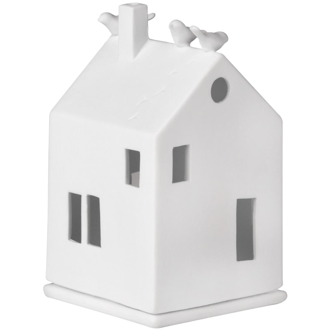 Lichthaus aus Porzellan " Vogelhaus " von räder design mit Vögel Häuser