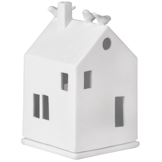 Lichthaus aus Porzellan " Vogelhaus " von räder design mit Vögel Häuser