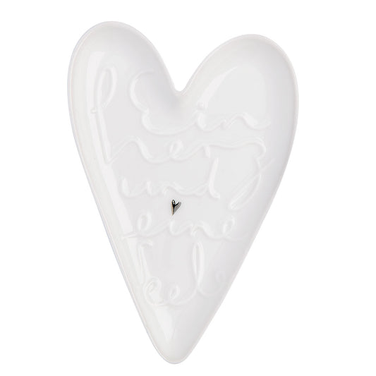 Schälchen aus Porzellan Herzform von räder design - Herz Liebe