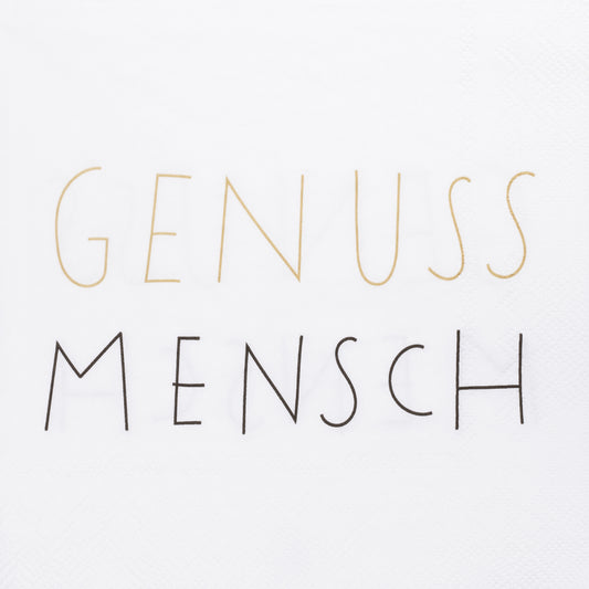 Servietten 33x33 cm "Genussmensch" von räder