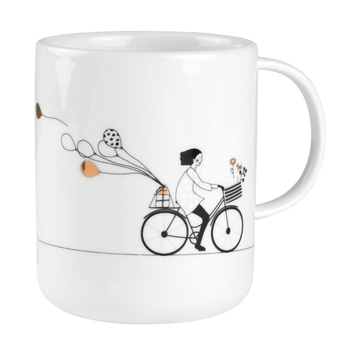 Tasse aus Porzellan " Radfahren " von räder design - Fahrrad