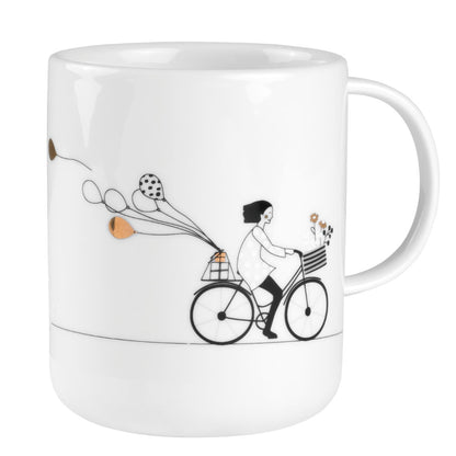 Tasse aus Porzellan " Radfahren " von räder design - Fahrrad