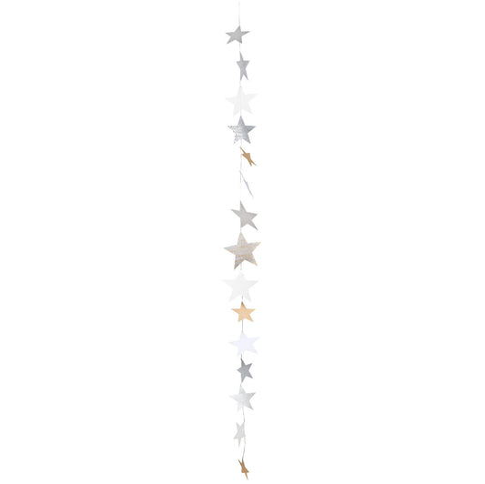Girlande Sternenkette aus Papier von räder design - Weihnachten Weihnachtsdekoration