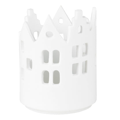 Teelichthalter aus Porzellan " Innenhof " von räder design