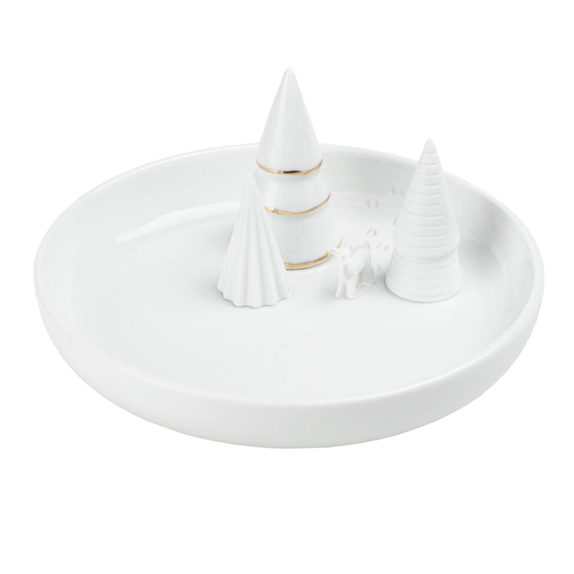 Dekoschale aus Porzellan "Wald" von räder design - Weihnachten Weihnachtsdekoration